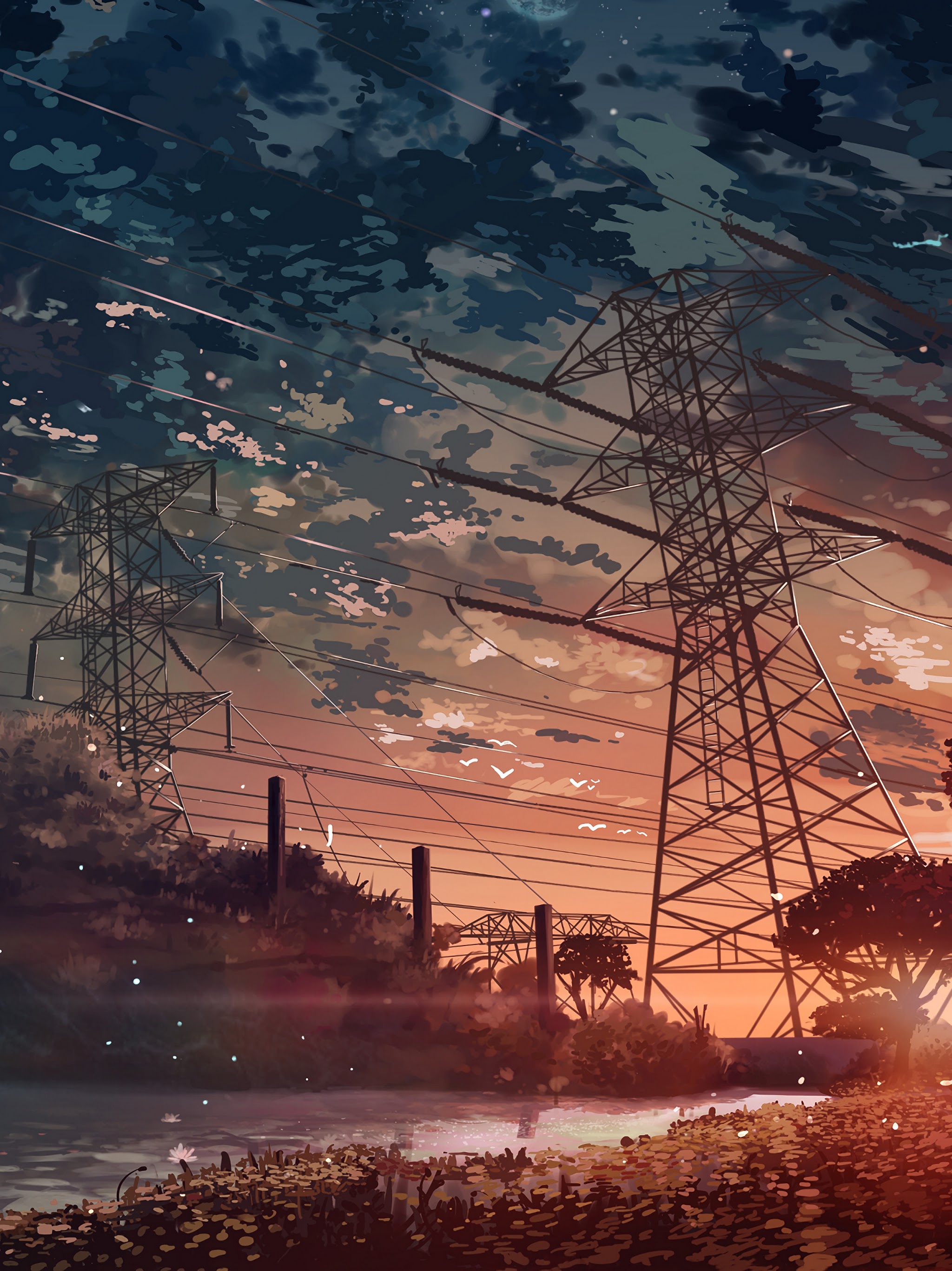 Premium AI Image  Anime scenery wallpapers for your desktop laptop tablet  and mobile devices this wallpaper is titled anime scenery wallpapers for  your desktop phone or tablet anime scenery wall