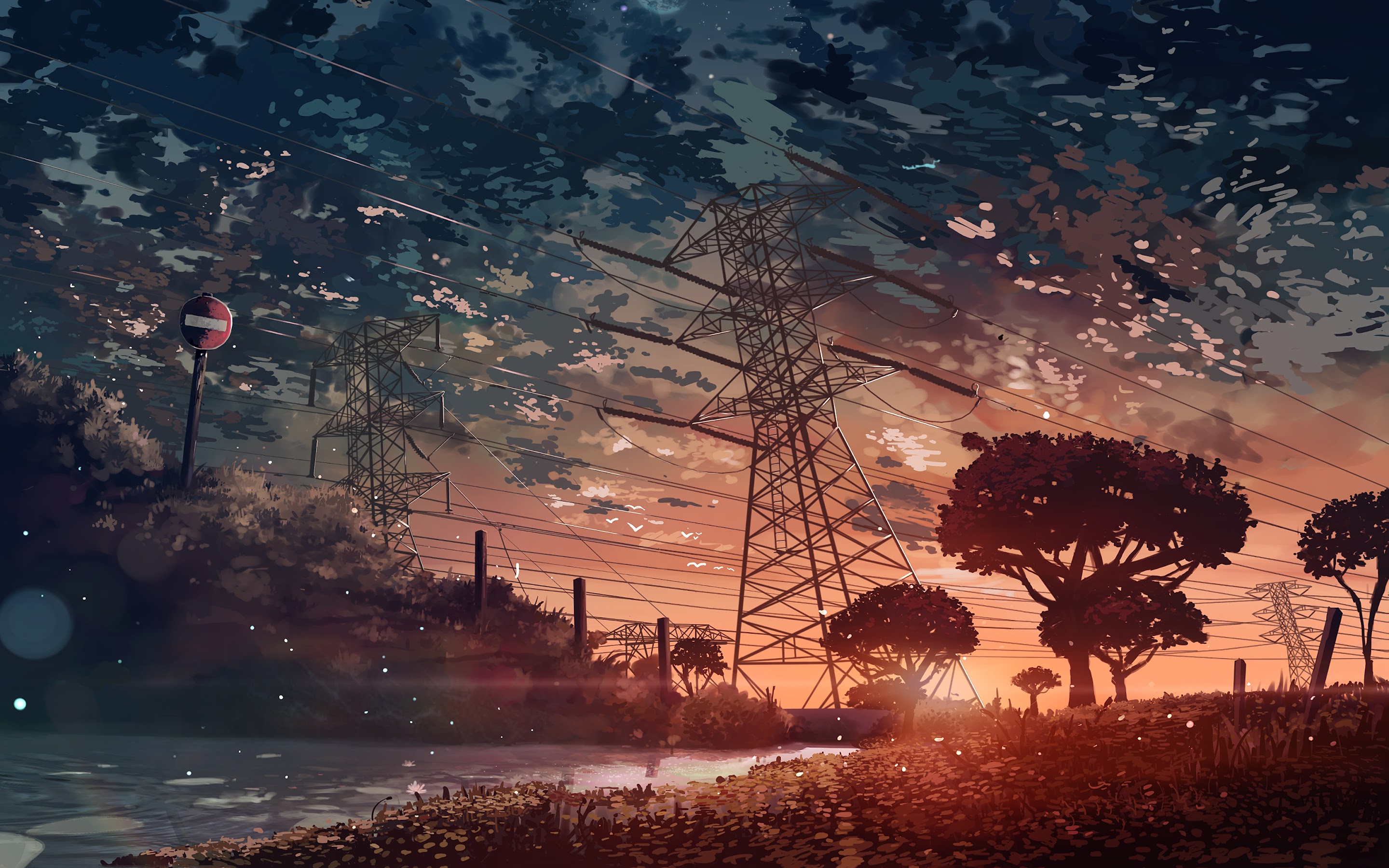 Wallpaper 4k Anime Scenery Landscape Scene Anime 4k Wallpapers ...