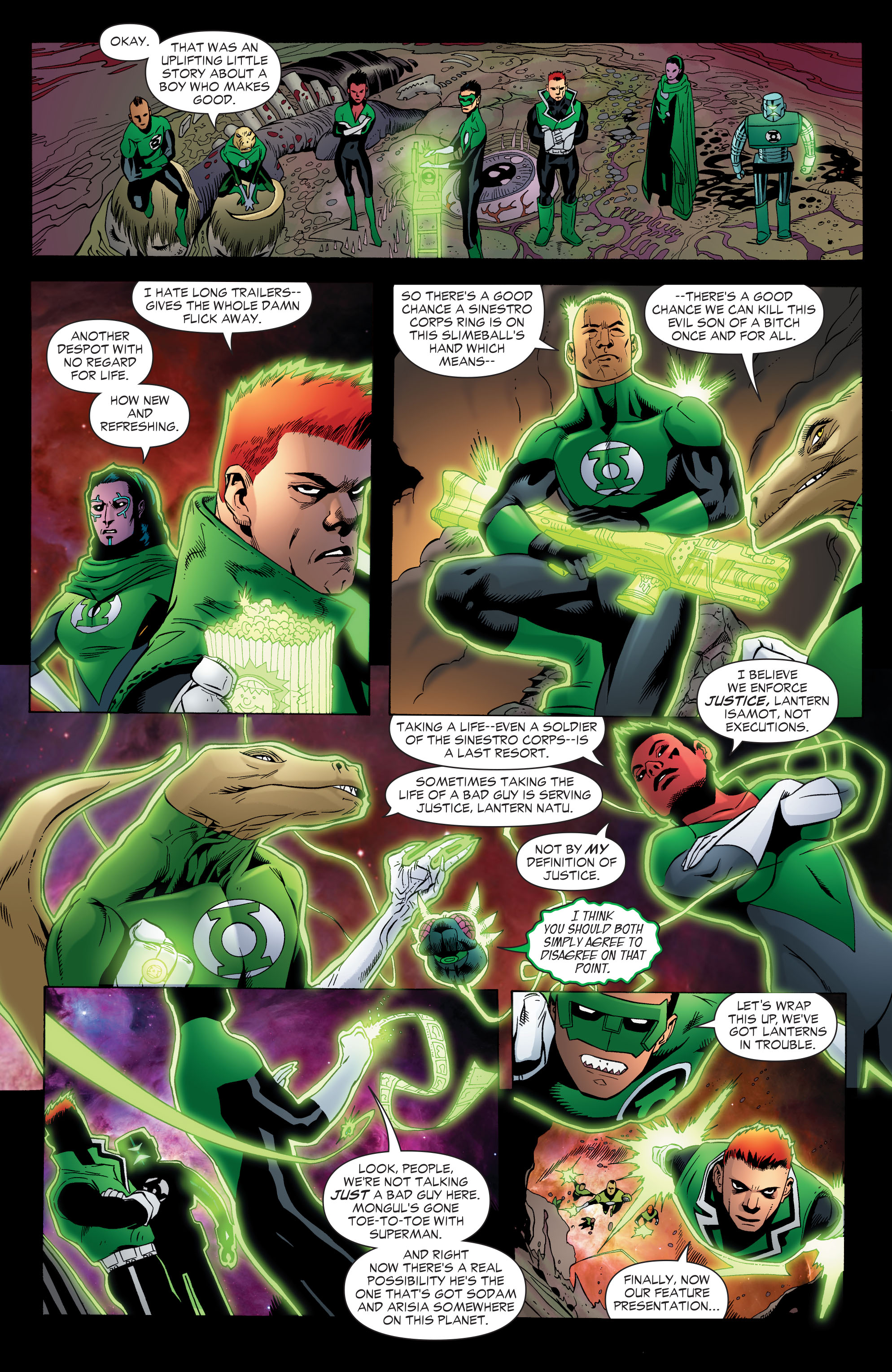 Read online Green Lantern Corps (2006) comic -  Issue #24 - 9