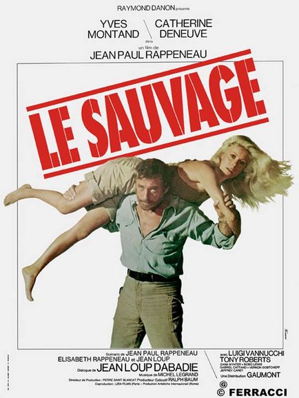 YVES MONTAND en CATHERINE DENEUVE in LE SAUVAGE