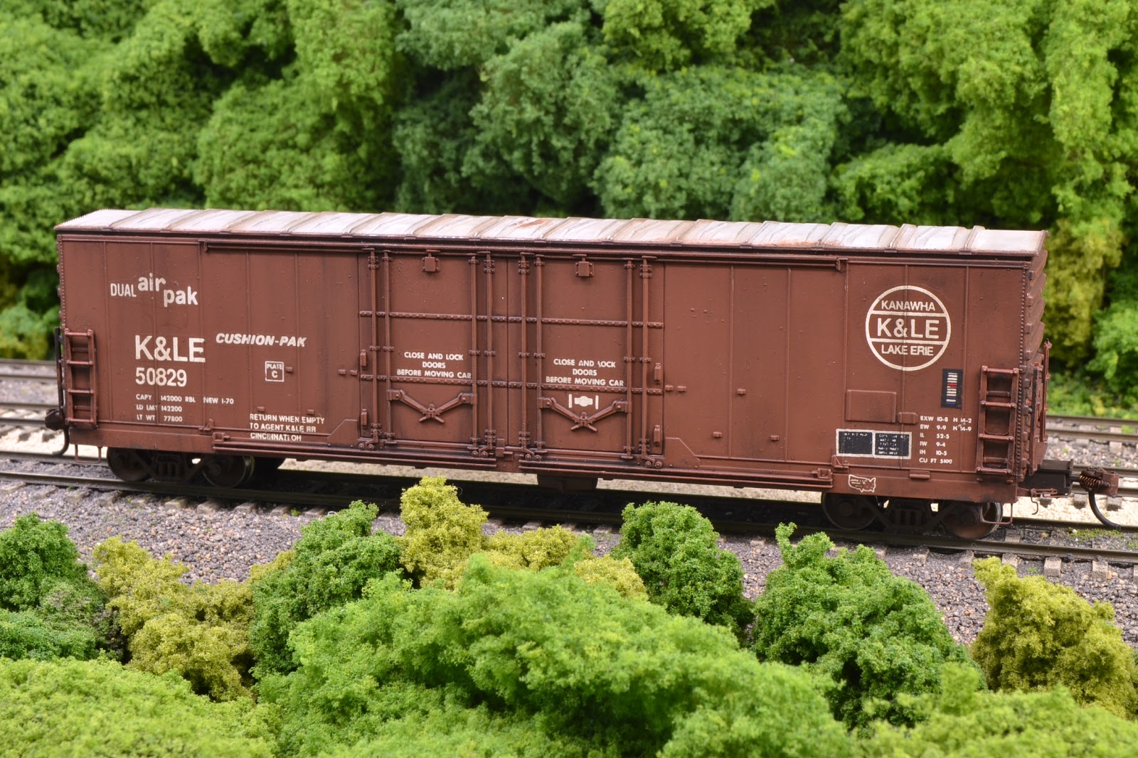 Chesapeake, Wheeling and Erie Railroad A Special Boxcar