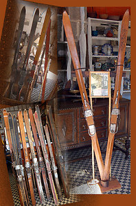 Arte y Arquitectura: Esquís para decorar