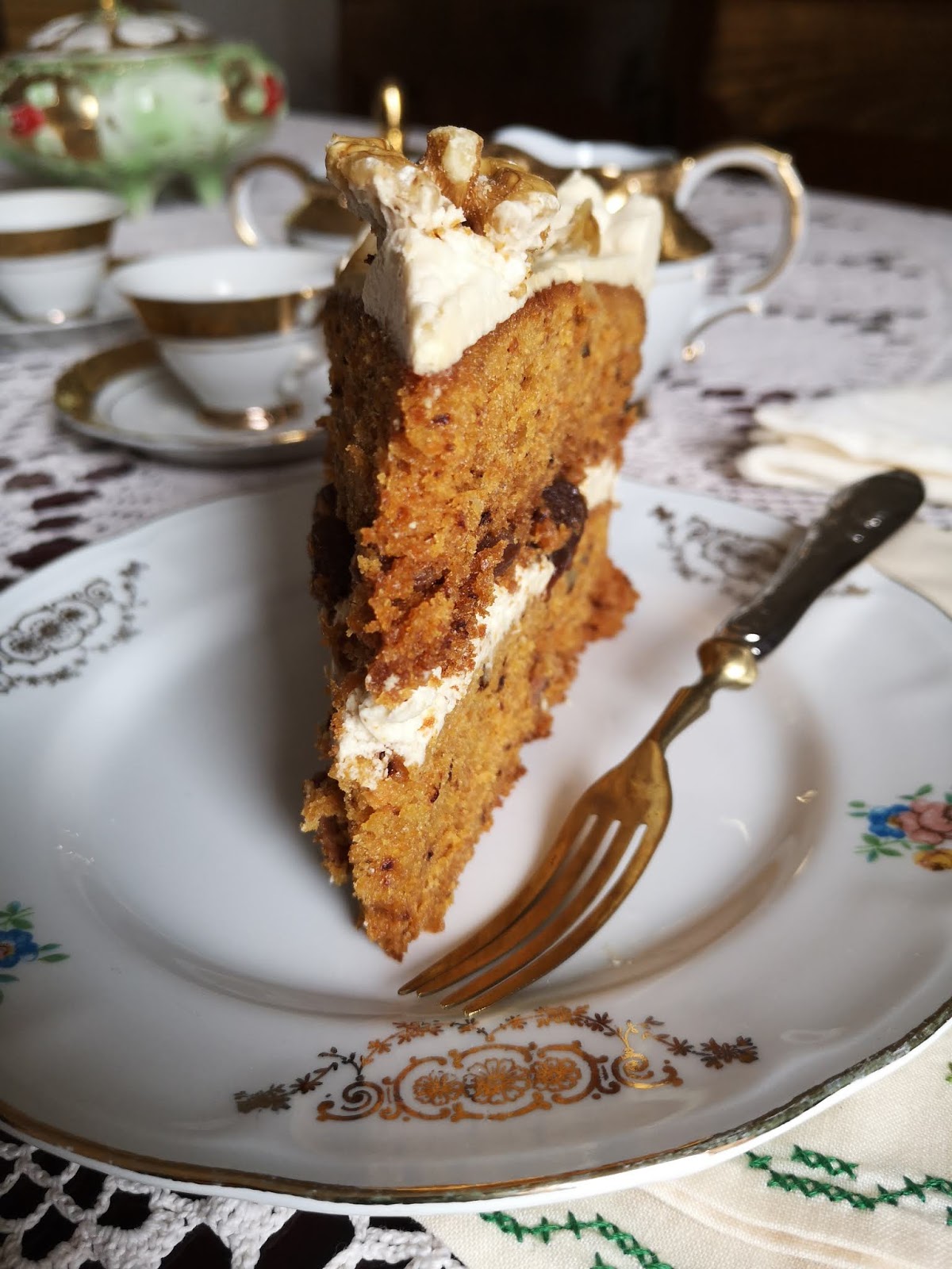 Dolci Magie di Virginia Lactose free Carrot cake Torta di carote