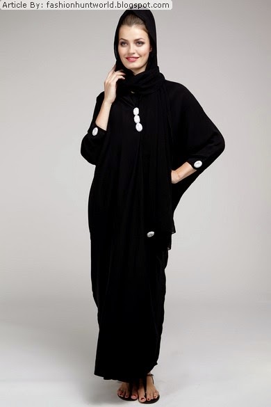 Best Abaya And Moroccan Kaftans - Anwar Al Khaleej Abaya Designs ...