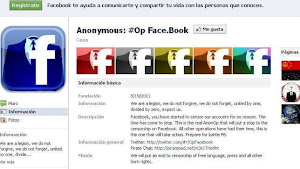 Anonymous planea «destruir» Facebook el 5 de noviembre