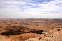 Israel Pictures: Ramon Crater (Makhtesh Ramon) the largest of the three Negev craters