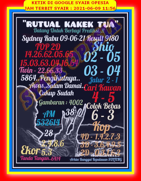 Syair Sdy Hari Ini Rabu 9 Juni 2021 Opesia Official Syair Sdy Hari Ini Rabu 9 Juni 2021 Opesia Official