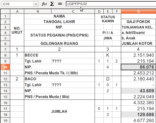 mari kita belajar: belajar menghitung