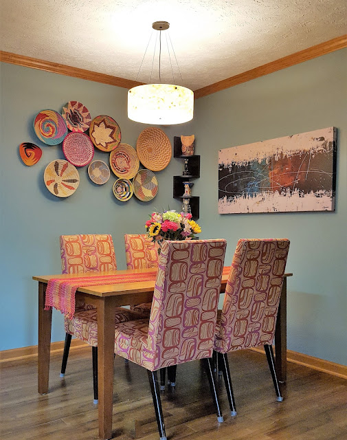 Boho heaven in a handbasket, plus a GIVEAWAY - dining area
