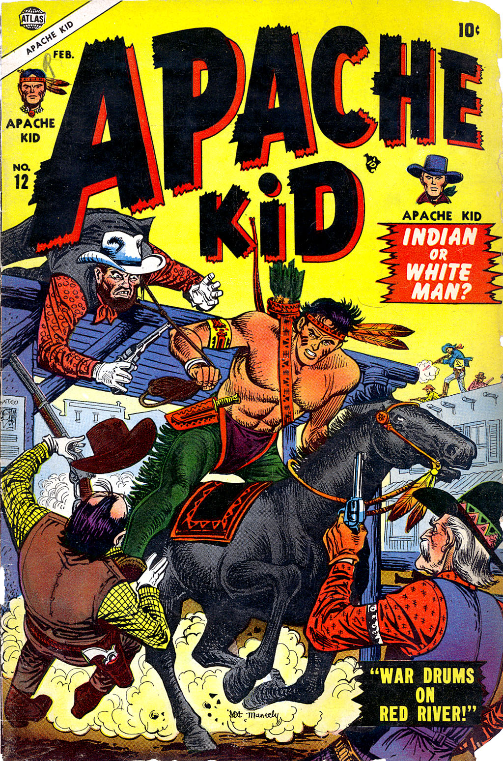Read online Apache Kid comic -  Issue #12 - 1