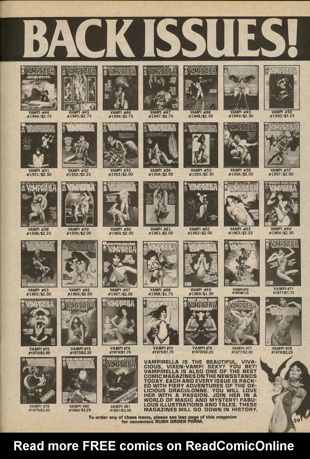 Read online Vampirella (1969) comic -  Issue #83 - 59