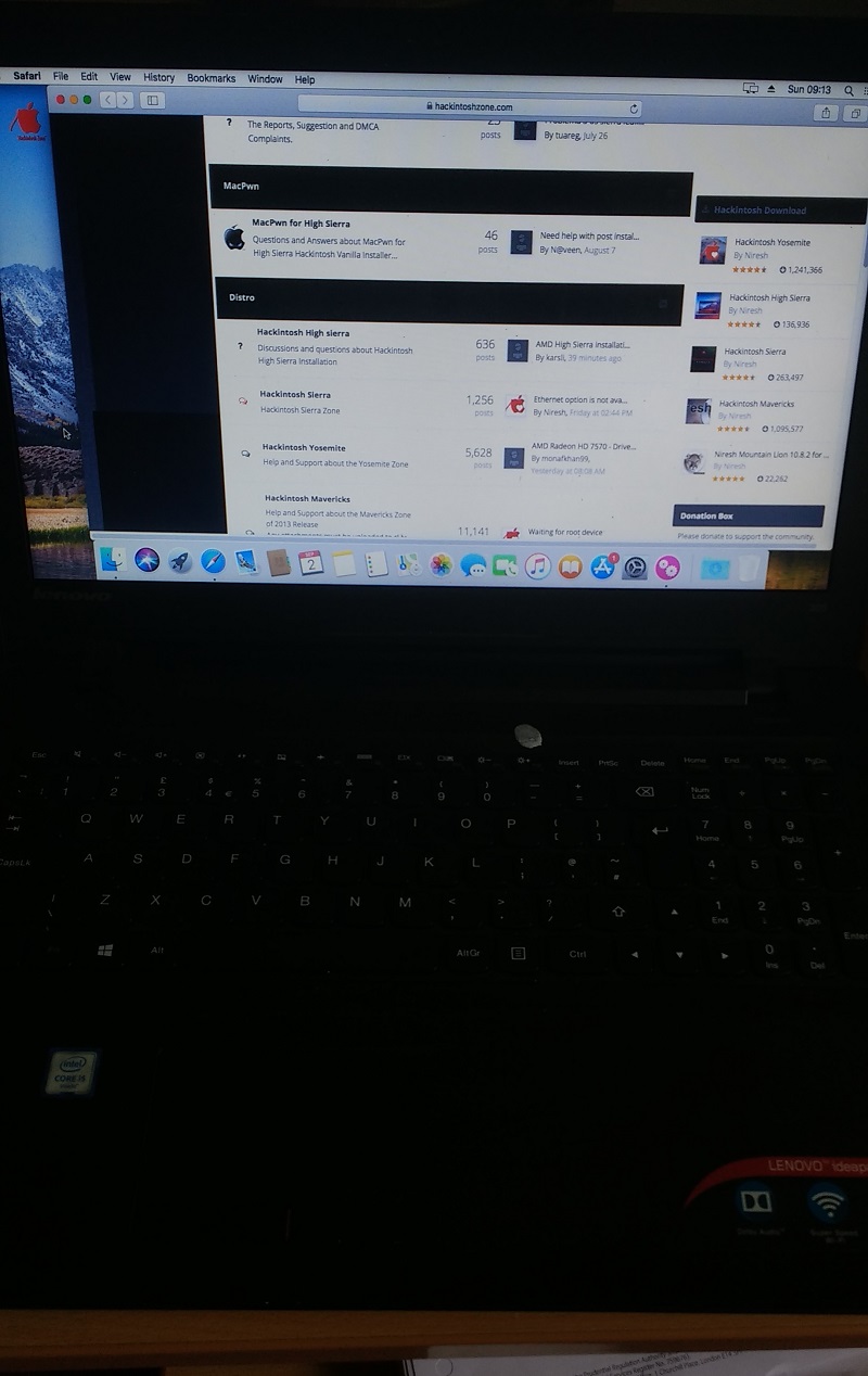 RMPrepUSB, Easy2Boot and USB booting: Hackintosh High Sierra from an E2B drive
