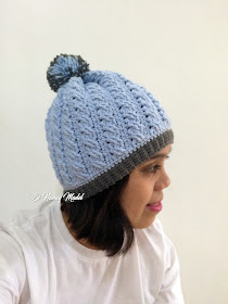 Si Nanay Madel: Cable Stitch Hat