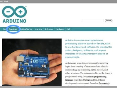 Click On The Download Link On Arduino Official Website