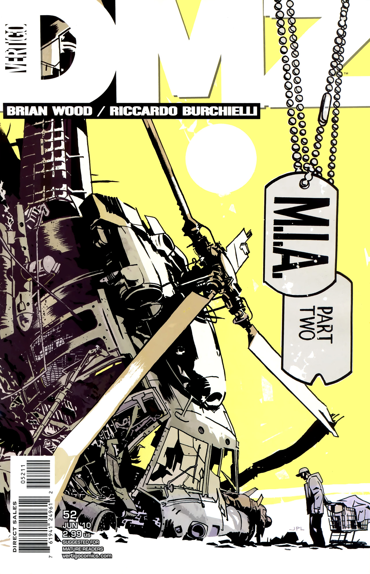 Read online DMZ (2006) comic -  Issue #52 - 1