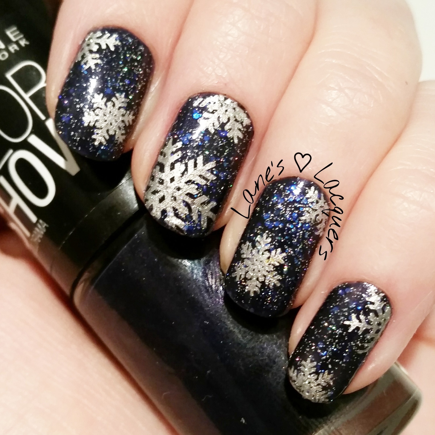 Lane's Lacquers: 40 Great Nail Art Ideas: Winter