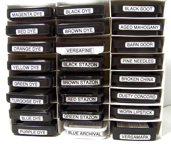Chering Paper Memories DIY Ink Pad Storage