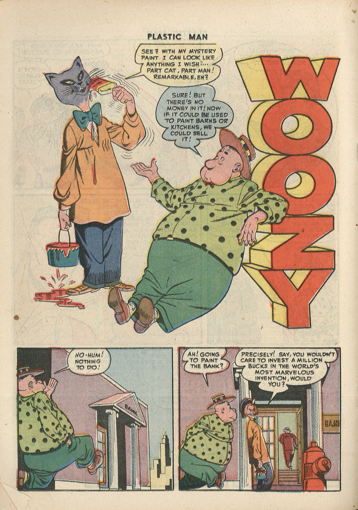 Read online Plastic Man (1943) comic -  Issue #8 - 26