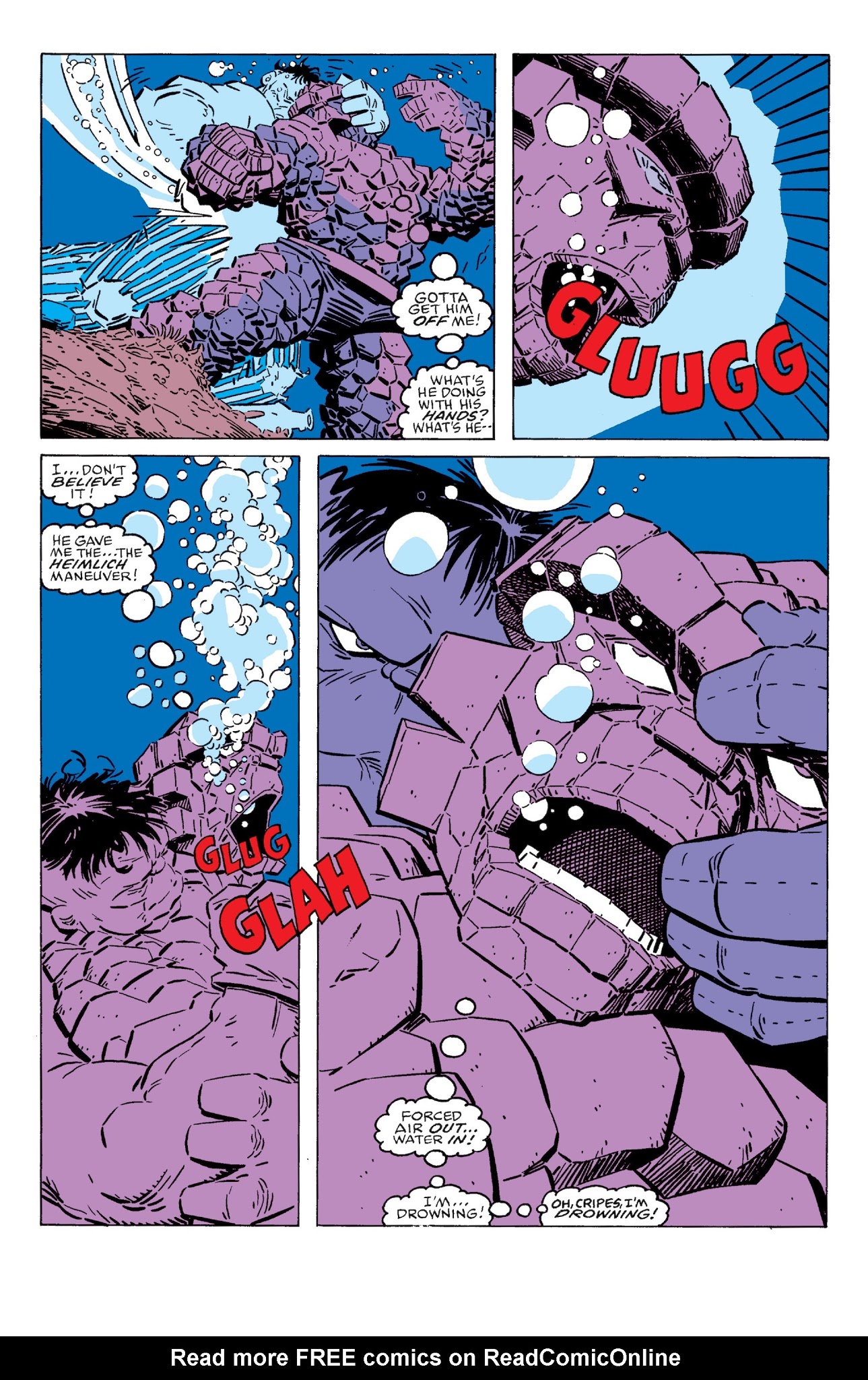 Read online Hulk Visionaries: Peter David comic - Issue # TPB 3 - 92