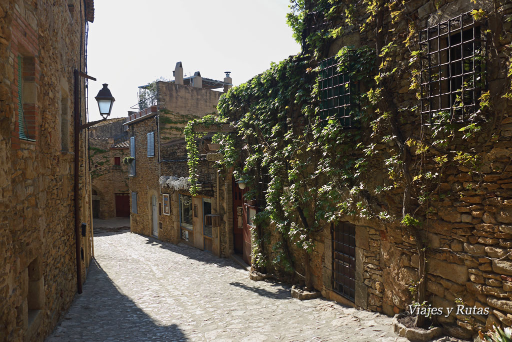 Calles de Peratallada, Girona