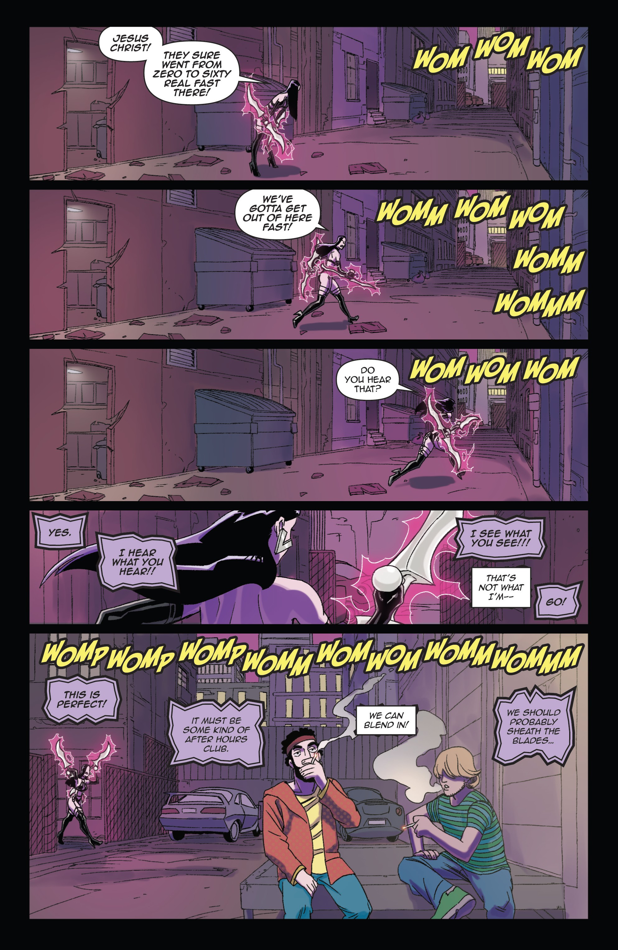 Read online Vampblade Season 4 comic -  Issue #2 - 6