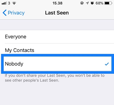 Cara Mematikan Fitur Last Seen Pada WhatsApp - Bali-Developer