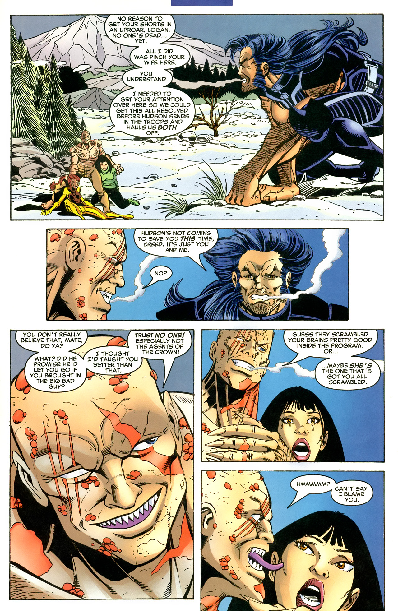 Read online Mutant X comic -  Issue #29 - 16