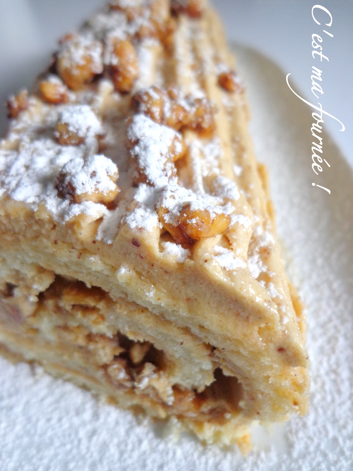 Buche Pralinee Aux Eclats De Noisettes Caramelisees Michalak