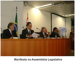 Manifesto na Assembléia Legislativa de São Paulo