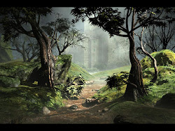 fantasy wallpapers demon backgrounds forest backround ground fantastic castle path kashish nature pm posted google
