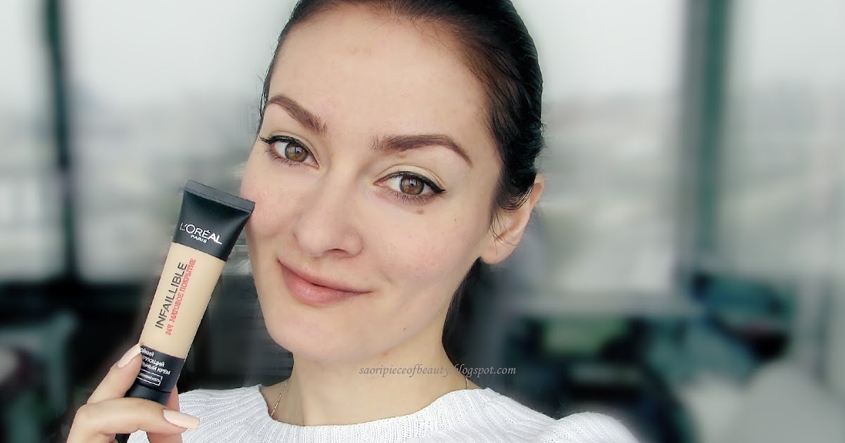 A piece of beauty: Матирующий тональный крем Infaillible от L'Oréal. А ...