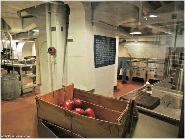 Cocina Principal de USS Massachusetts 
