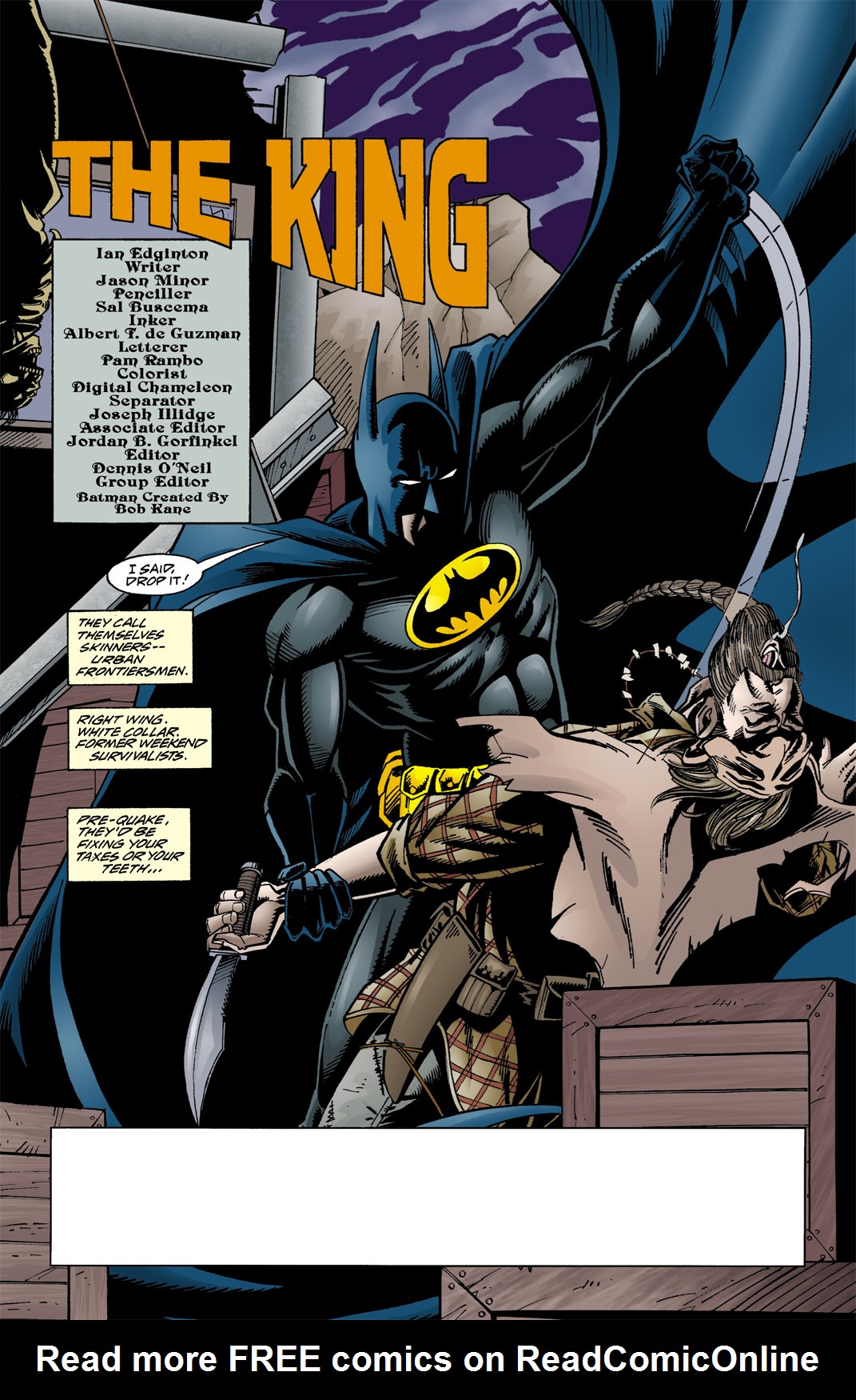 Batman: Shadow of the Bat 89 Page 1