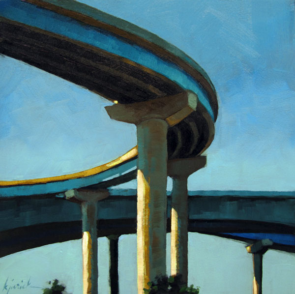 A Painting Today "Ribbons In The Sky"