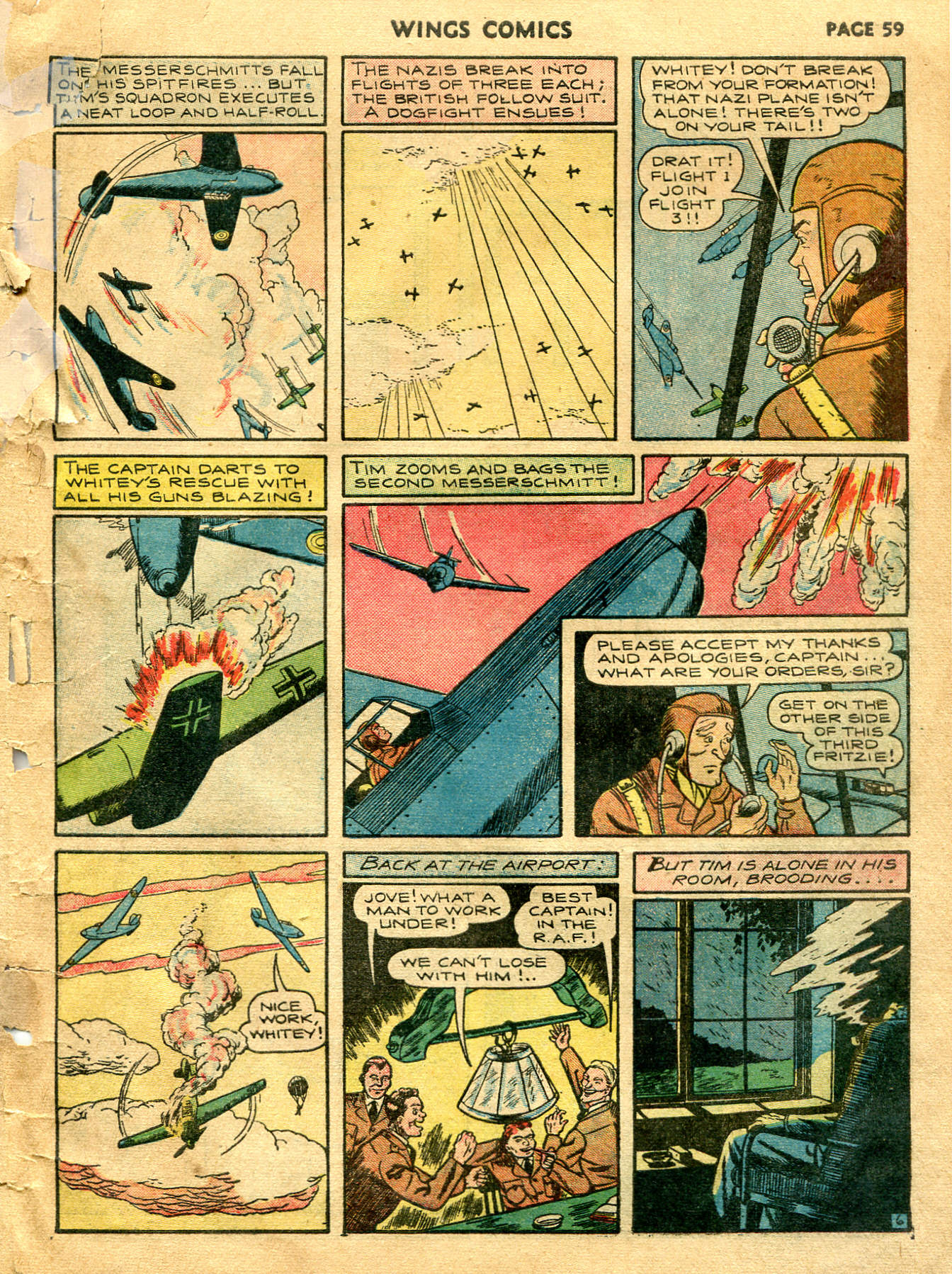 Read online Wings Comics comic -  Issue #5 - 61