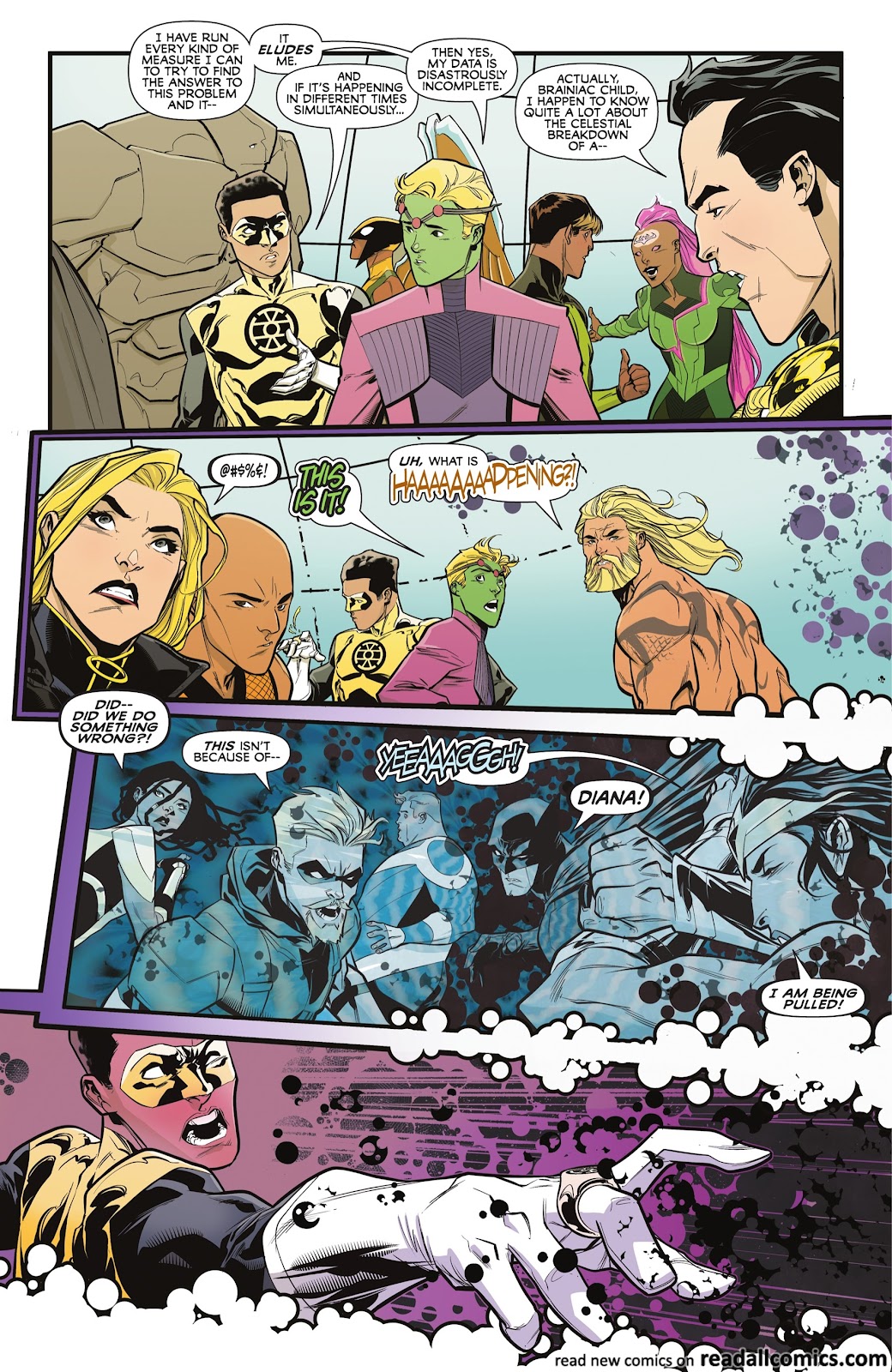 Justice League vs. the Legion of Super-Heroes Vol. 1 chapter 1 page 16