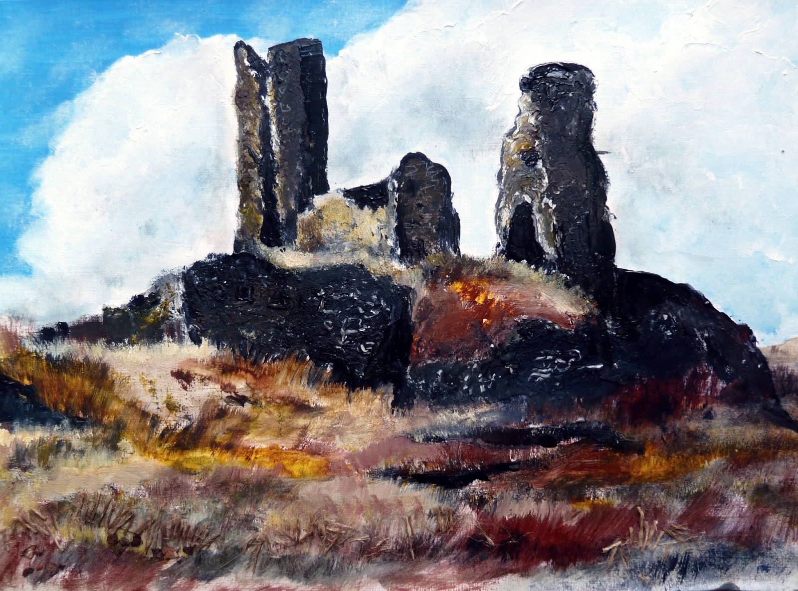 Sylthane: Creating Physical and Visual Texture using paint