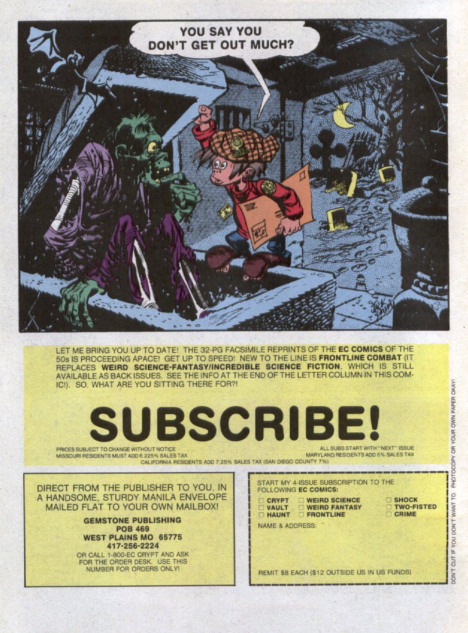 Read online The Vault of Horror (1950) comic -  Issue #25 - 35