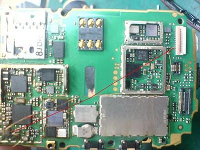 gsmfixer nokia 5800 display light solution jumper ways done