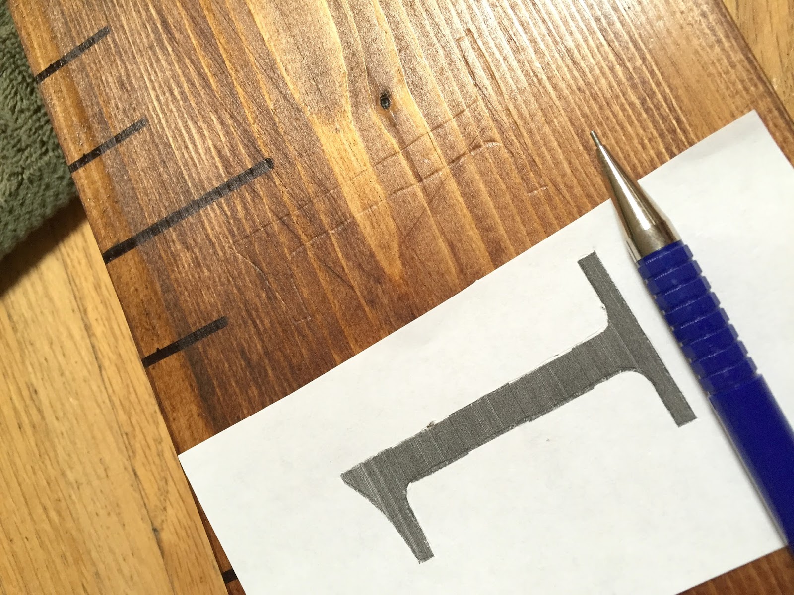 Live and Learn DIY Pottery Barn Kids Inspired Growth Chart Ruler Tutorial