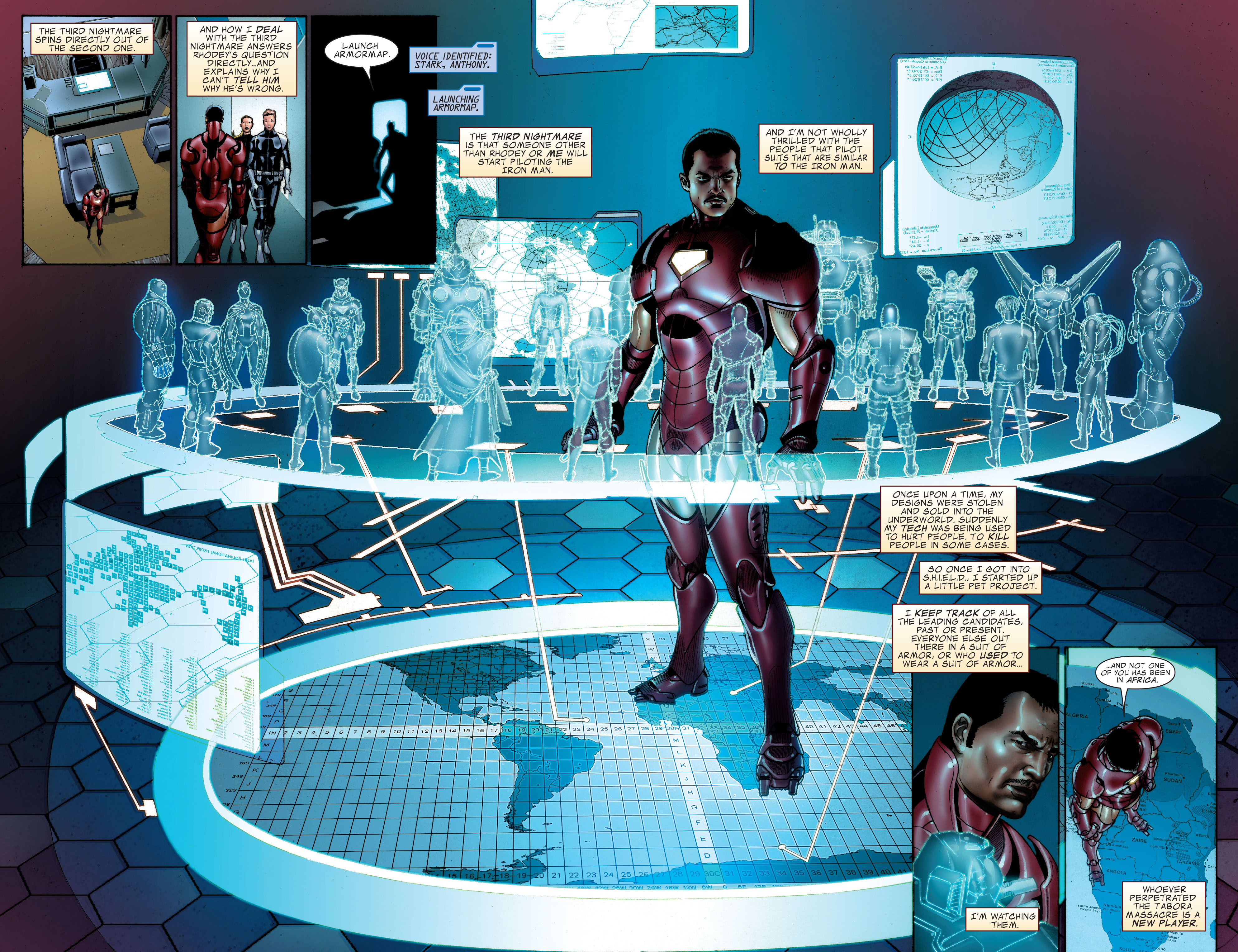 Invincible Iron Man (2008) 1 Page 16