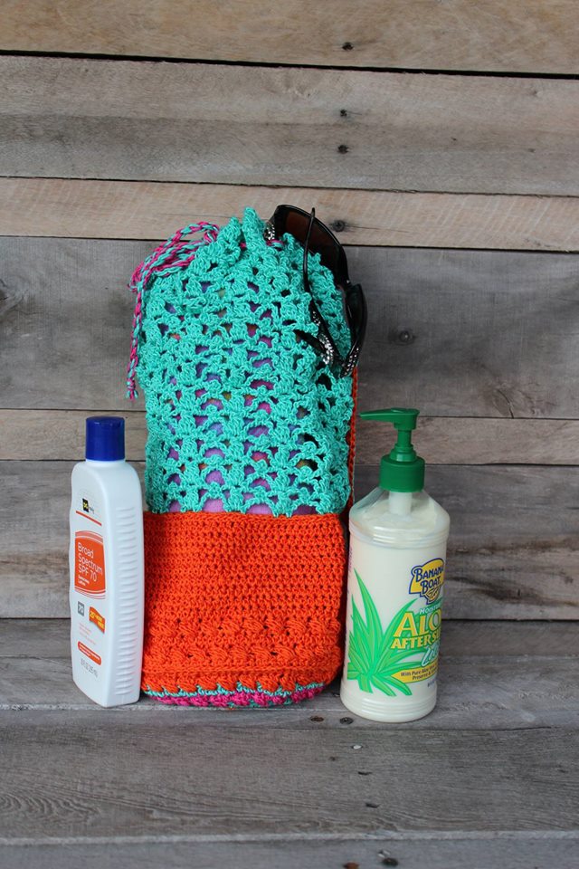 Serenity Yoga / Beach Tote Crochet Pattern - Sweet Potato 3