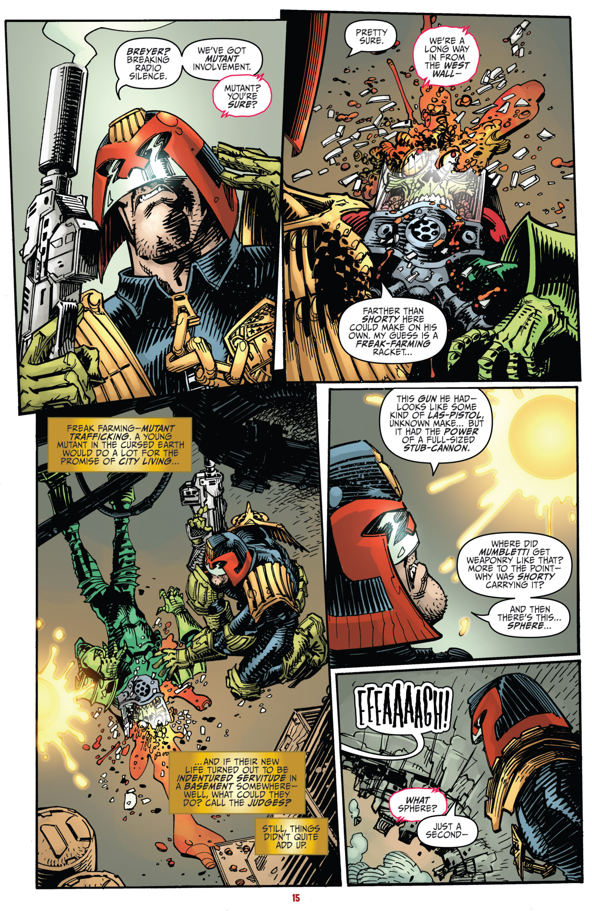 Read online Mars Attacks Judge Dredd comic -  Issue #1 - 19