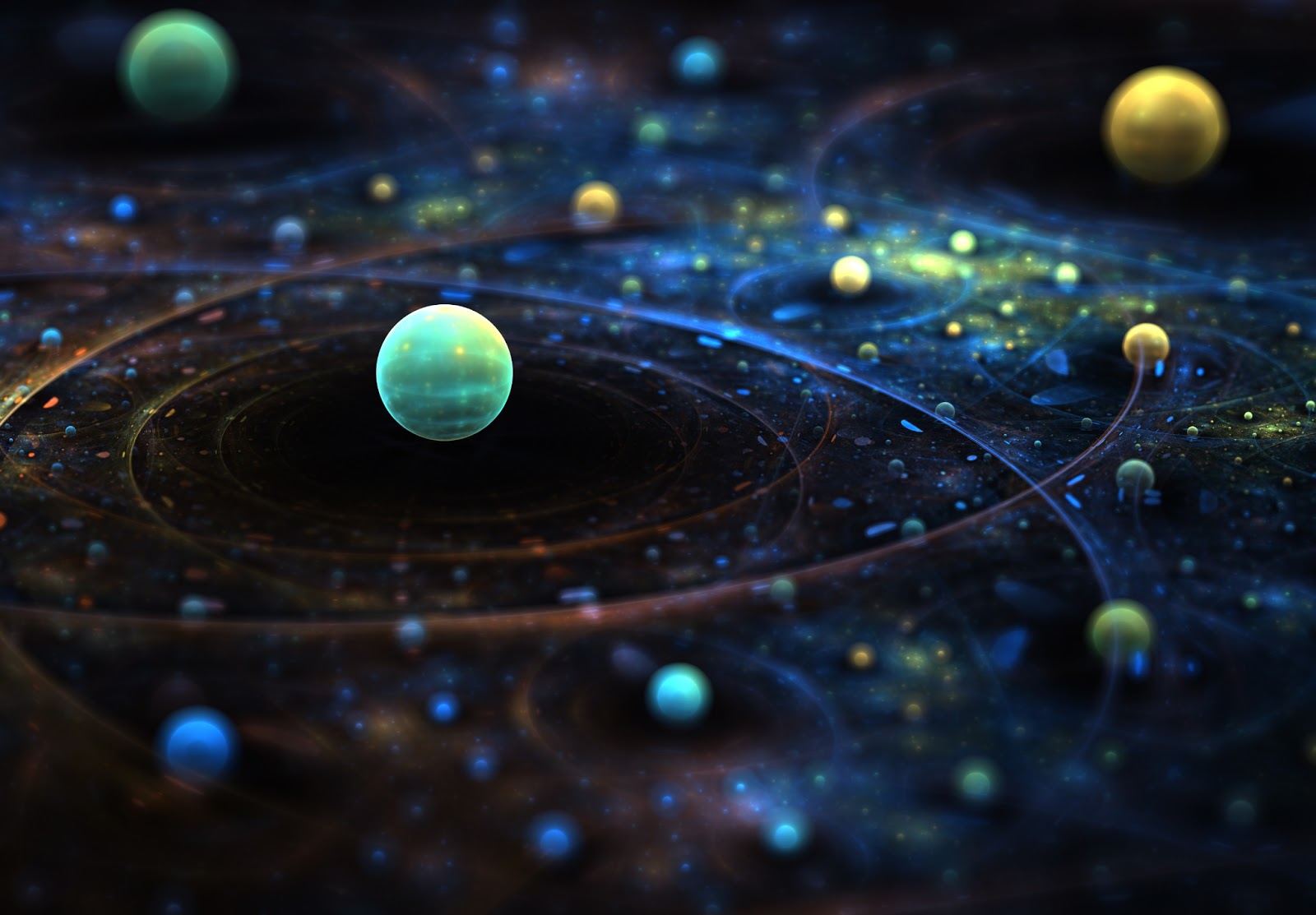 3d Abstract Space Backgrounds