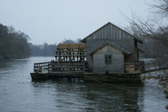 Mulini ad acqua sul fiume Drava Croatian Naive Art info