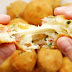 Petisco de Mandioca com Queijo e Bacon