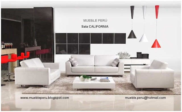 MUEBLE PERÚ - MUEBLES DE SALA: MUEBLES DE SALA 3-2-1, Elegantes Diseños