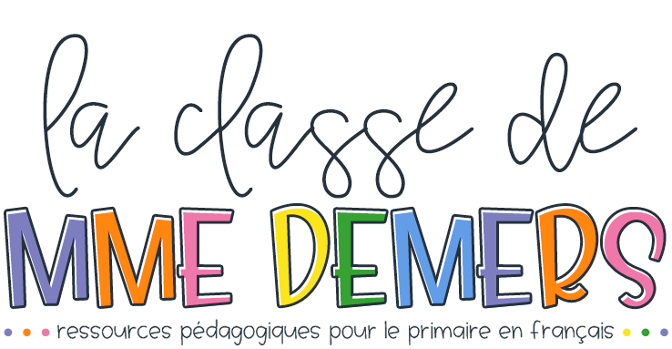 La classe de Mme Demers