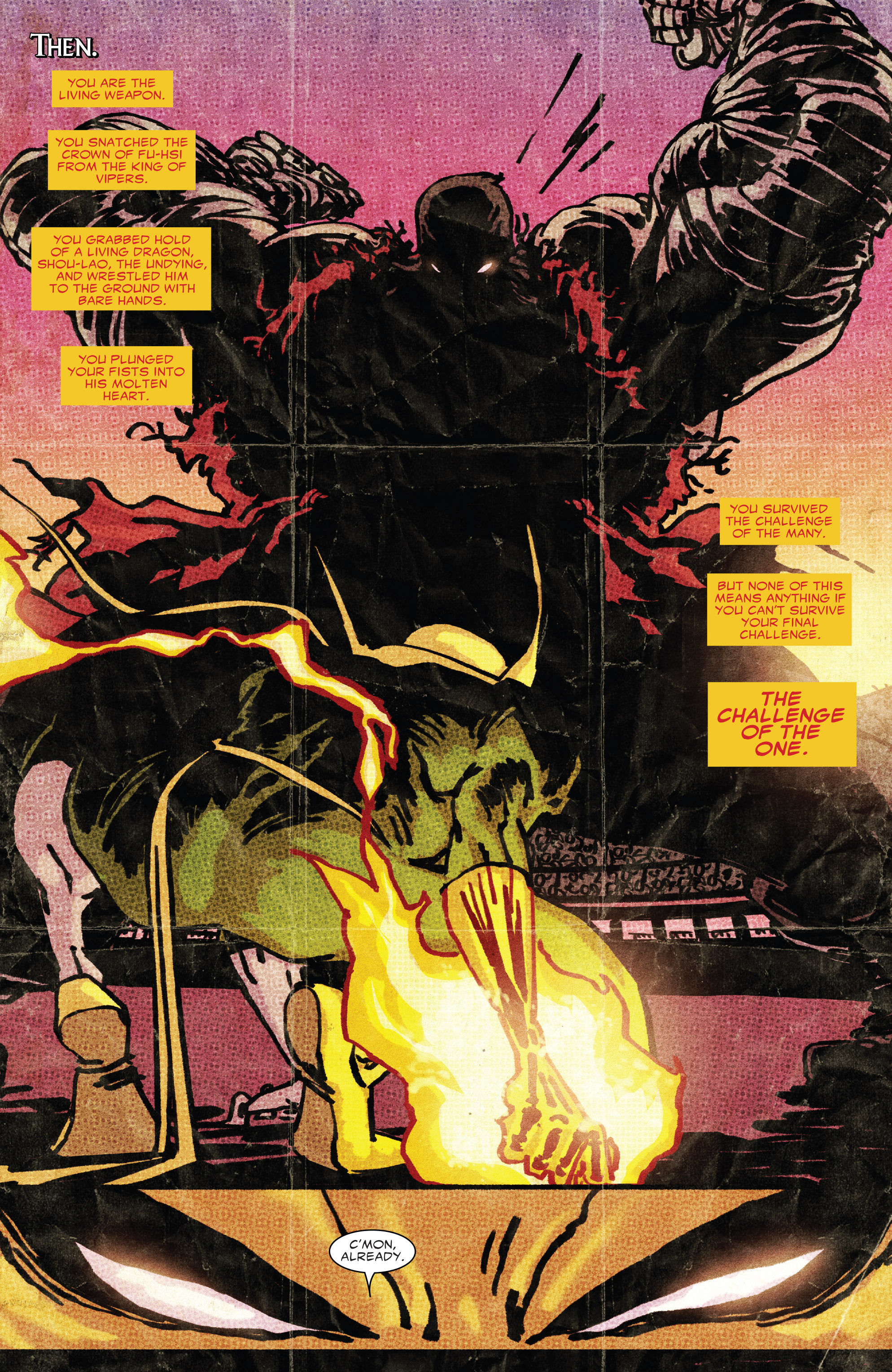 Read online Iron Fist: The Living Weapon comic -  Issue #7 - 17