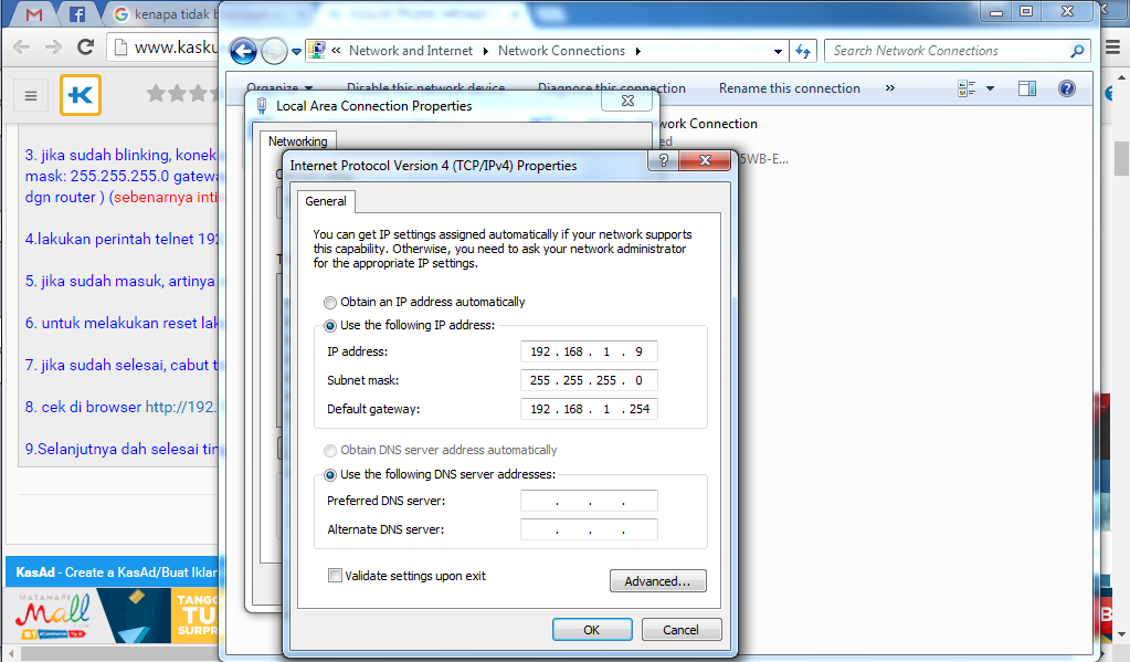 1. Формат команды ipconfig. Шлюз роутера. 168 1. 1.